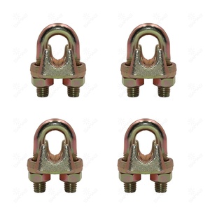 Nhiệm vụ nặng nề thép mạ kẽm loại một dây dây clip cho thang máy Cáp buộc và kết nối an toàn của dây thép dây - Product Image 3