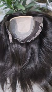 Perruque en Cheveux Humains avec Base en Soie - 20 Pouces - Cheveux Remy Indiens - 220g - Fabriqué en Inde - Product Image 5