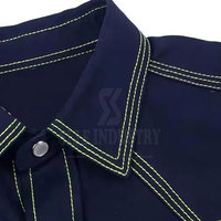 Chemises de travail en coton léger pour hommes, résistantes aux flammes, certifiées CE, anti-acide, séchage rapide, haute visibilité, design unique – Offre Spéciale