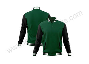 Wholesale Fashion Custom Embroidery Leatherman Letterman Stand Varsity Jackets High Quality Quick Dry Breathable Eco-Friendly - Product Image 3