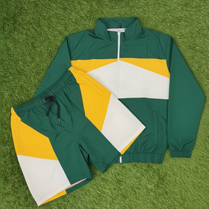 Ensemble de survêtement coupe-vent personnalisable imprimé hiver le plus vendu pour hommes-Style Streetwear - Product Image 1