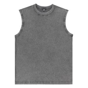 Vintage Washed Muscle Tank <b>Top</b> Shirt Tank <b>Top</b> Men Bodybuilding Clothing Fitness Men's <b>Vests</b> Muscle grey Men Tank <b>Tops</b> - Product Image 1
