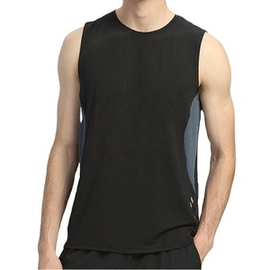 High Quality <b>Men</b> Plain Color Gym Breathable Quick Dry Mesh <b>Vest</b> Bodybuilding <b>Stringer</b> Tank Top Train Active Wear - Product Image 4