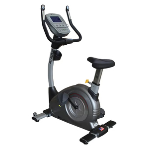 Vélo d'exercice vertical commercial PowerMax Fitness BU-2000C à volant d'inertie de 14 kg, le plus vendu - Product Image 1