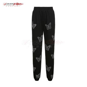 <b>Women</b> Rhinestone Tracksuit With Full Zip <b>Jacket</b> And <b>Sparkling</b> Detail Two Piece <b>Women</b> Rhinestone Tracksuit - Product Image 5