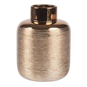 Vase de table décoratif exclusif en aluminium avec un attrait de designer parfait pour les maisons modernes d'inspiration industrielle et de luxe - Product Image 4