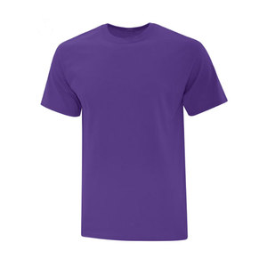 T-shirt uni grande taille en coton personnalisé, léger, coupe ample pour hommes de grande taille - Product Image 3