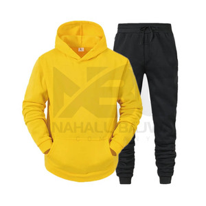 Men's Customized High Quality Breathable Lightweight Quick Dry Winter Tracksuit Hoodie and Pants <b>Set</b> <b>Plus</b> <b>Size</b> <b>Jogger</b> for Men - Product Image 1