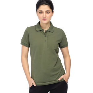 Camisetas Polo de Secado Rápido 2026, Camisetas de Golf Casuales Ligeras con Cuello Camisero, Camisetas Polo de Algodón 100% para Mujer, Corte Ajustado - Product Image 1