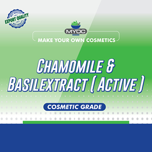 Manzanilla y Basilextract (activo) | Materia prima cosmética de alta pureza | Adecuado para la formulación | - Product Image 1