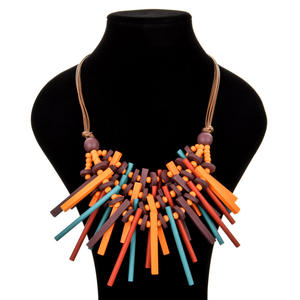 Fashion Personality Custom <b>Red</b> <b>Beads</b> Necklace Pendant <b>Bead</b> Necklace Jewelry - Product Image 4