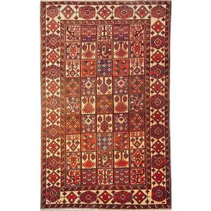 Alfombra persa Bakhtiar única de su tipo, 8'5 x 5'0 - Product Image 1