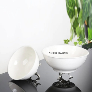 Cuenco de acero inoxidable de grado comercial para servicios de catering Cuenco de mezcla de metal duradero para cocina Comida Junta Tres cuencos - Product Image 2