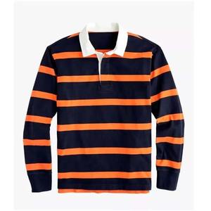 เสื้อรักบี้แบบยูนิเซ็กซ์ ระบายอากาศได้ดี ป้องกันแบคทีเรีย แขนยาว คอปก สไตล์ลำลอง ถักแบบสวม สบาย ทันสมัย - Product Image 6