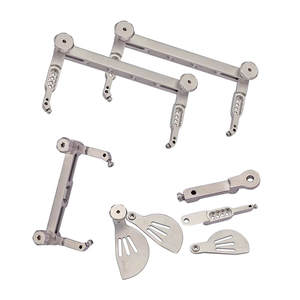 คีมสเตนเลสออร์โทพีดิกส์ชนิด T เครื่องมือสัตวแพทย์แผ่นกระดูกเทียมสำหรับการผ่าตัดข้อต่อของสุนัข - Product Image 1