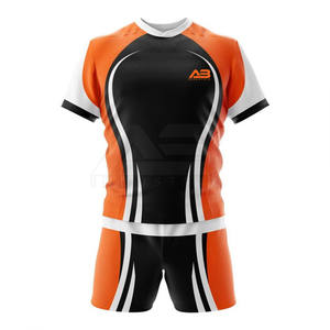 Uniforme de rugby unisexe respirant dernière conception ensembles de sports de plein air vêtements de football à basse quantité minimale de commande - Product Image 1