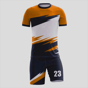 Uniformes de fútbol personalizados para adultos Última versión Diseño sublimado personalizado Jersey Team Wear - Product Image 6