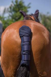 Adjustable Non-Slip Horse Tail Wrap Protector with Touch Fasteners Breathable Bandage for Show & Stable Use - Product Image 4