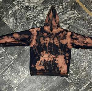 New Style Winter Men's 100% Cotton <b>Oversized</b> <b>Fleece</b> <b>hoodies</b> Solid Color Casual Streetwear Customizable Faded Design - Product Image 4