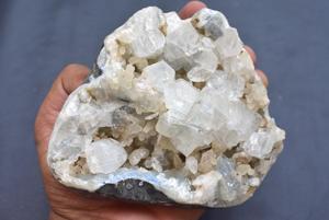 Apophyllite géode Apophyllite naturelle brut apphyllite minéraux rugueux amas de géode pour la décoration - Product Image 4