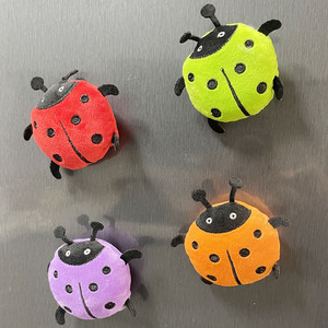 44 styles d'aimants de réfrigérateur en peluche personnalisables en vrac, aimants de réfrigérateur mignons de personnages de dessins animés pour la décoration de la maison <span class=keywords><strong>et</strong></span> de la cuisine - Product Image 4