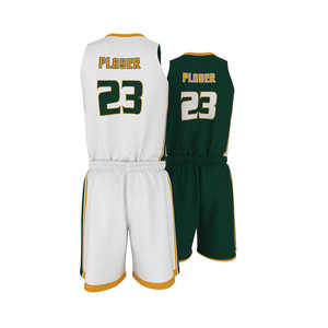 Uniforme de basket-ball personnalisé conçu avec un tissu respirant à coupe élégante pour un confort lors des matchs - Product Image 3