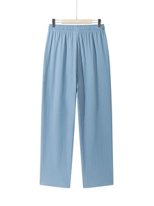 Hot Selling Factory Price <b>Men</b> Lightweight Casual Mid Baggy <b>Trouser</b> Quick Dry Breathable Polyester/Cotton <b>Drawstring</b> Closure New - Product Image 2