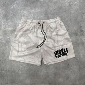 Fabricante personalizado pantalones cortos verano playa sudor lavado de talla grande deportes gimnasio pantalones cortos de malla de baloncesto para hombre - Product Image 6