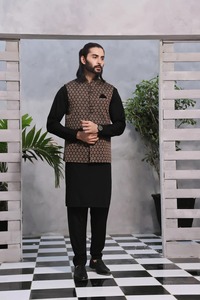 Gilet sans manches pour homme, style ethnique, respirant, fait main, pour le marché de gros - Product Image 3