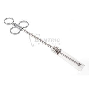 Pistola de bolas de acero inoxidable de alta resistencia 2026 reutilizable con portaagujas integrado para el cuidado de caballos de animales grandes - Product Image 2