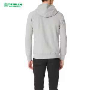 เสื้อฮู้ดซิปสีเขียวมิ้นท์ ทรงปกติ ผ้าฝ้ายเฟรนช์เทอร์รี่ สีพื้น เสื้อฮู้ดลำลอง สวมใส่ได้ในฤดูใบไม้ร่วง - Product Image 6