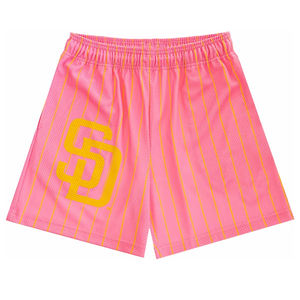 Pantalones cortos de malla personalizados EE Pantalones cortos de baloncesto de malla con estampado de sublimación para mujer Pantalones cortos de malla personalizados con cordón EE - Product Image 1