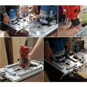 Wooden Door Slotter Hinge Hole Opener Lock Machine Drilling Mortise