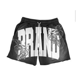 Streetwear Fabricant de vêtements imprimé graphique personnalisé Ensemble short et t-shirt 2 pièces pour hommes Ensemble short personnalisé délavé au soleil et à l'acide - Product Image 3