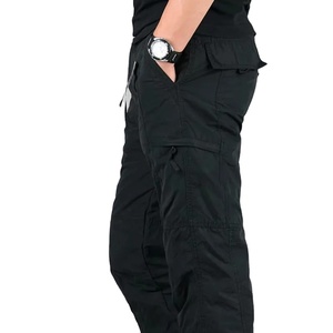 Pantalon cargo en polaire pour homme, pantalon tactique en peluche d'hiver, jogging décontracté, 3XL, pantalon de randonnée ample coréen, pantalon thermique chaud pour la course à pied - Product Image 3