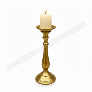 Bougeoir en métal en aluminium Centre de table décoratif pour la décoration de mariage et de fête Grossiste exportateur en vrac - Product Image 3