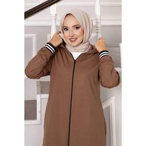 Abrigo con capucha y cremallera para mujer, Parka de invierno de talla grande, estilo gótico clásico, largo, transpirable, Reversible, gótico a la moda - Product Image 2