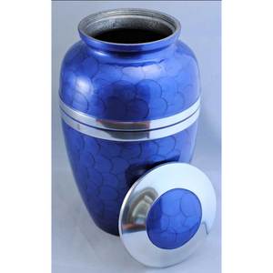 Handmade Brass Cremation <b>Urns</b> Indian Crafted Funeral <b>Jars</b> Premium Quality Memorial Accessories - Product Image 2