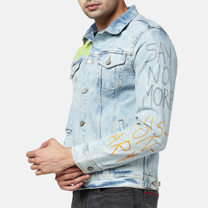 แจ็กเก็ตยีนส์สำหรับผู้ชายดีไซน์แฟชั่นใหม่2025 - Product Image 4