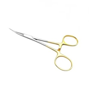 Tijeras Iris de Acero Inoxidable, Quirúrgicas, con Puntas Finas y Afiladas, Herramienta de Precisión Ideal para Uso Médico en Clínicas Oftalmológicas y Dentales - Product Image 1