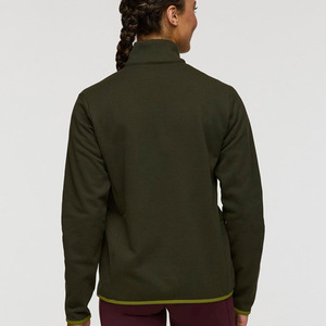 เสื้อสเวตเตอร์แบบสวมหัวมีซิปครึ่งแขนเสื้อแจ็คเก็ตโพลีเอสเตอร์กันลมโพลีเอสเตอร์ - Product Image 4