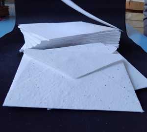 ธรรมชาติเติบโตมันกระดาษทำด้วยมือด้วยตนเองของคุณด้วยเส้นใยฝ้ายและการรวมธรรมชาติอื่นๆที่เหมาะสำหรับเครื่องเขียนกระดาษ - Product Image 3