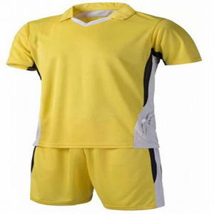 Ensembles d'uniformes de volley-ball en polyester à sublimation imprimée de logo personnalisé de haute qualité Derniers styles sportifs Vêtements d'équipe - Product Image 1