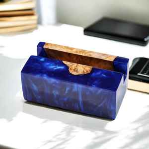 Solid Epoxy Resin Mobile <b>Phone</b> <b>Holder</b> Stand Heavy Weight Anti Slip <b>Desk</b> <b>Phone</b> Stand - Product Image 3