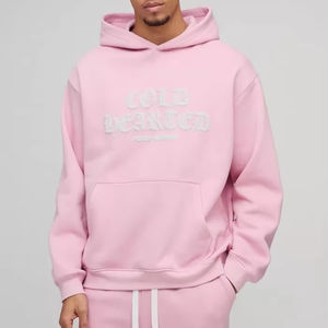 ชุดวอร์มลำลองสำหรับผู้ชายชุดวอร์มมีฮู้ดแบบสวมหัวมีโลโก้ตามสั่ง - Product Image 1