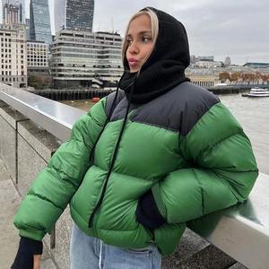 Parkas de invierno para hombre, abrigos de marca cálidos y gruesos de media temporada, chaqueta acolchada para hombre, ropa de algodón para mujer, Invierno verde - Product Image 4