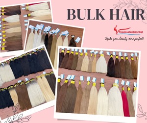 ที่ต่อผมดิบคุณภาพสูง8นิ้วแบบเวียดนามจำนวนมากสไตล์คลื่นธรรมชาติผู้ขายยืดความยาวลดราคา! - Product Image 1