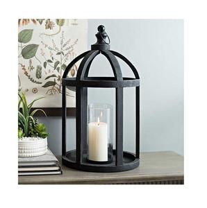 โคมไฟแก้วและโลหะสำหรับตกแต่งในร่มสีดำตกแต่งดีไซน์ใหม่ - Product Image 1