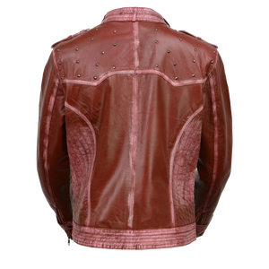 Veste de moto en cuir véritable noir pour femmes Cafe Racer Veste en peau d'agneau Veste de moto en cuir souple pour femmes - Product Image 2