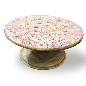 Attractive Designer Luxury Hotel Home Birthday Celebration Decoration Cake Server Stand Golden Finishing Metal Cake Stand - Product Image 5